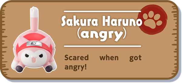 [Sakura Haruno (angry)] Scared when got angry!