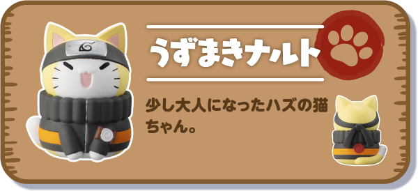 【うずまきナルト】少し大人になったハズの猫ちゃん。