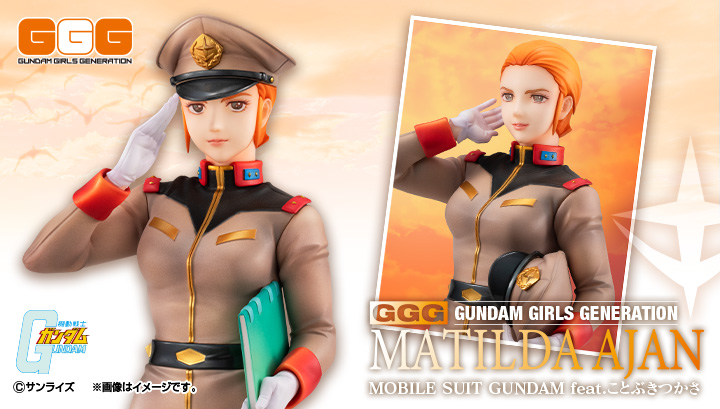 Gundam Girls Generation Mobile Suit Gundam Matilda Ajan feat. Tsukasa Kotobuki