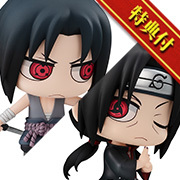 MegaTore Shop现已开始接受Chimi Mega Buddy series的预订！NARUTO SHIPPUDEN Sasuke Uchiha &鼬兄弟对决set【with gift】”！