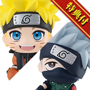 MEGATREA SHOP已开始接受《Lookup SHIPPUDEN “漩涡Naruto Uzumaki & Kakashi Hatake set【限量版with gift】”的预订NARUTO