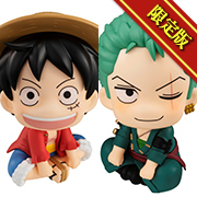 MegaHouse Shop 已开始接受ONE PIECE Lookup限定版“路飞&索隆[肉酒盛宴set]”的预订！