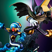 MegaHouse Shop 已开始接受Game Characters Collection DX洛克人 EXE 洛克人 vs 佛尔提 Ver. 1.5 的预订！