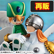 G.E.M. series Digimon Adventure Angemon & Takeru Takaishi [repeat] 现在可在 Megatreasure 商店订购！