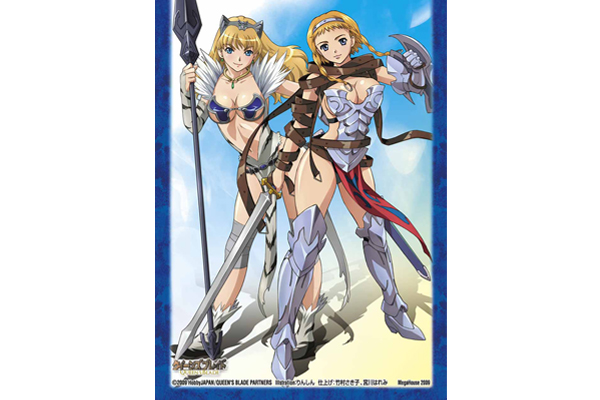 Queens Blade CharaceSleeve P-1雷娜&艾丽娜