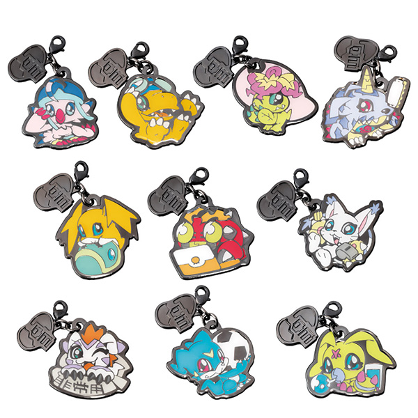 金属饰品系列数码宝贝冒险总是在一起哦!编