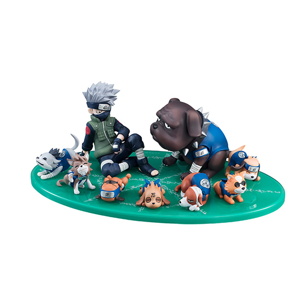 外伝！ NARUTO-ナルト- 疾風伝　はたけカカシと忍犬セット