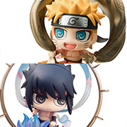 NARUTO-ナルト- 疾風伝 風神うずまきナルト & 雷神うちはサスケ セット