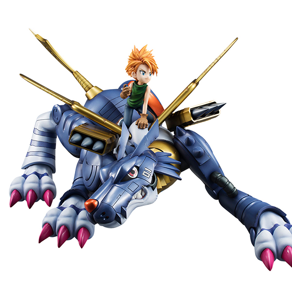 Digimon Adventure Metal Garurumon & Ishida Yamato