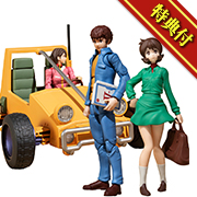 地球联邦军07 Amuro&Frau、08V-SP一般士兵&手推车套盒 【附带初回限定特典】