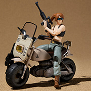 （高达军事世代）机动战士高达第08MS小队地球联邦军V-SP09将军型及联邦士兵摩托车