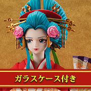 Kyugetsu x MegaHouse 日本娃娃ONE PIECE小紫 [价格套装，含专用玻璃盒]