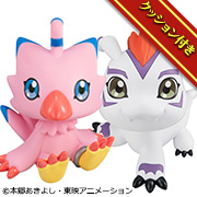 数码宝贝冒险Piyomon&Gomamon组合 【附限定软垫】