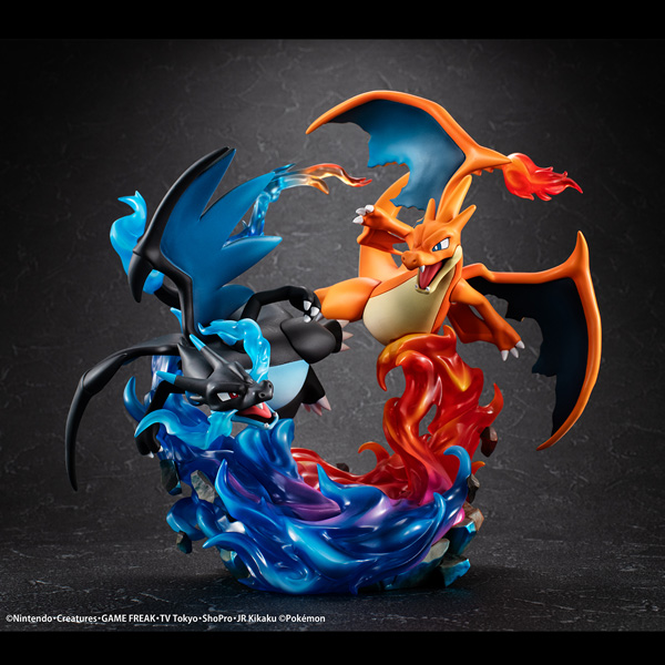 神奇宝贝Mega Charizard X & Mega Charizard Y