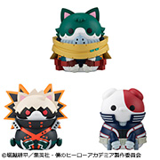 我的英雄学院喵喵和大的广赤喵喵 (1) 绿谷出久 (2) 爆豪胜己 (3) 轰焦冻