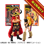 WALLSTAR ONE PIECE Monkey D. Luffy & Nami set（Elbaph Arc）[附赠贴纸]