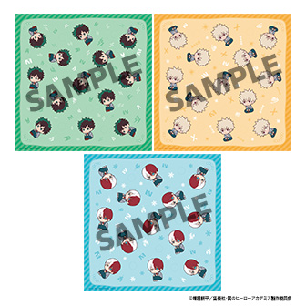 るかっぷおくるみクロス 僕のヒーローアカデミア 緑谷出久／爆豪勝己／轟焦凍