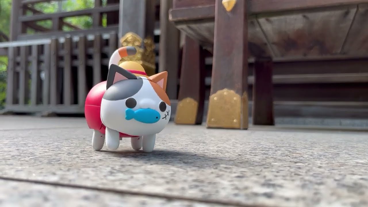 MEGA CAT PROJECT ONE PIECE Tokotoko NyanPieceNyan！ Monkey D. Luffy