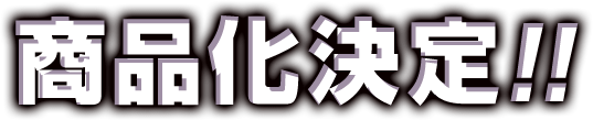 决定商品化!!