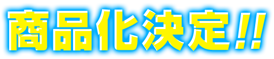 决定商品化!!